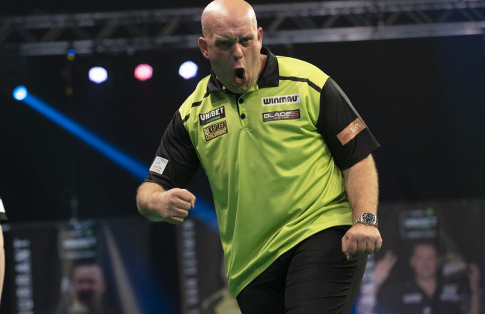 Van Gerwen hits top spot on Unibet Premier League Night 12