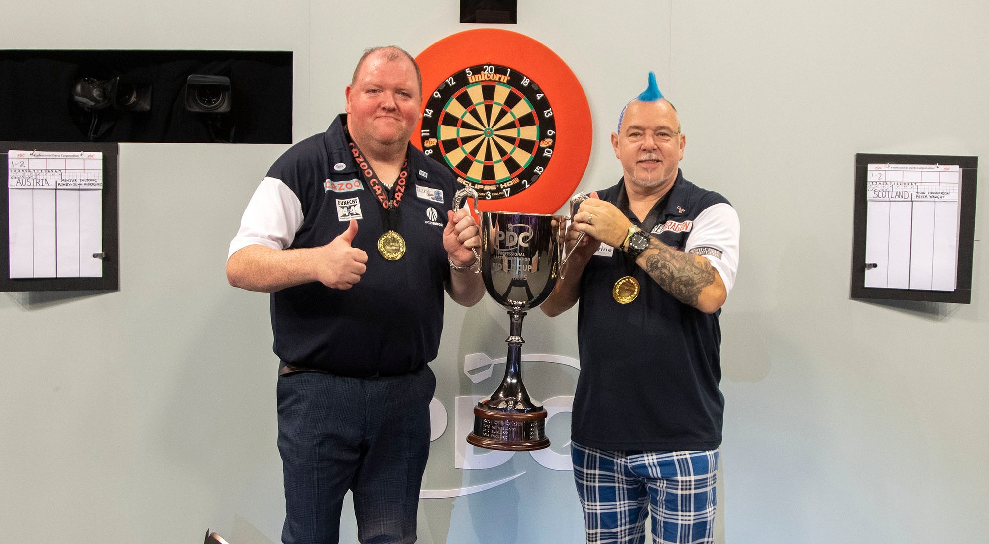 Super Scotland win Cazoo World Cup of Darts
