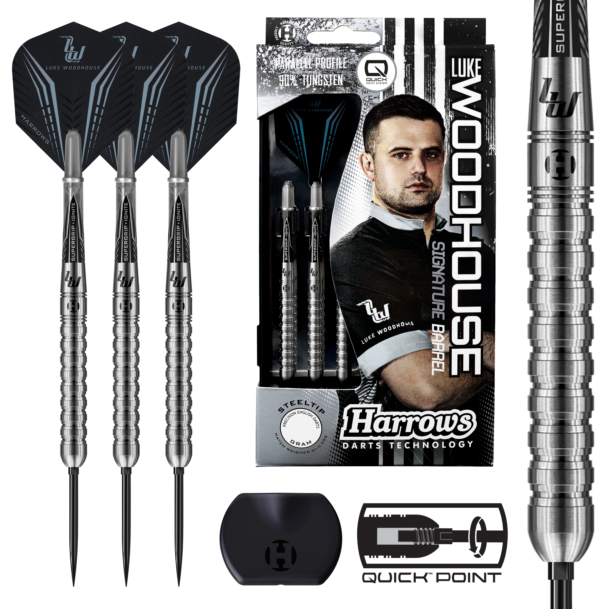 Luke Woodhouse 90% Quick Point Darts