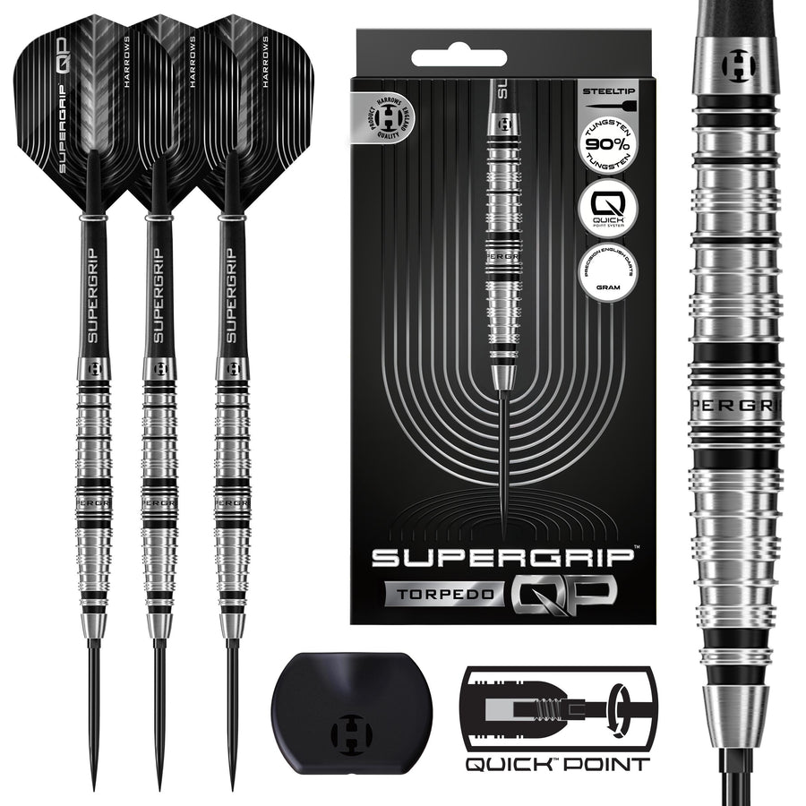 Supergrip QP Torpedo 90% Quick Point Darts