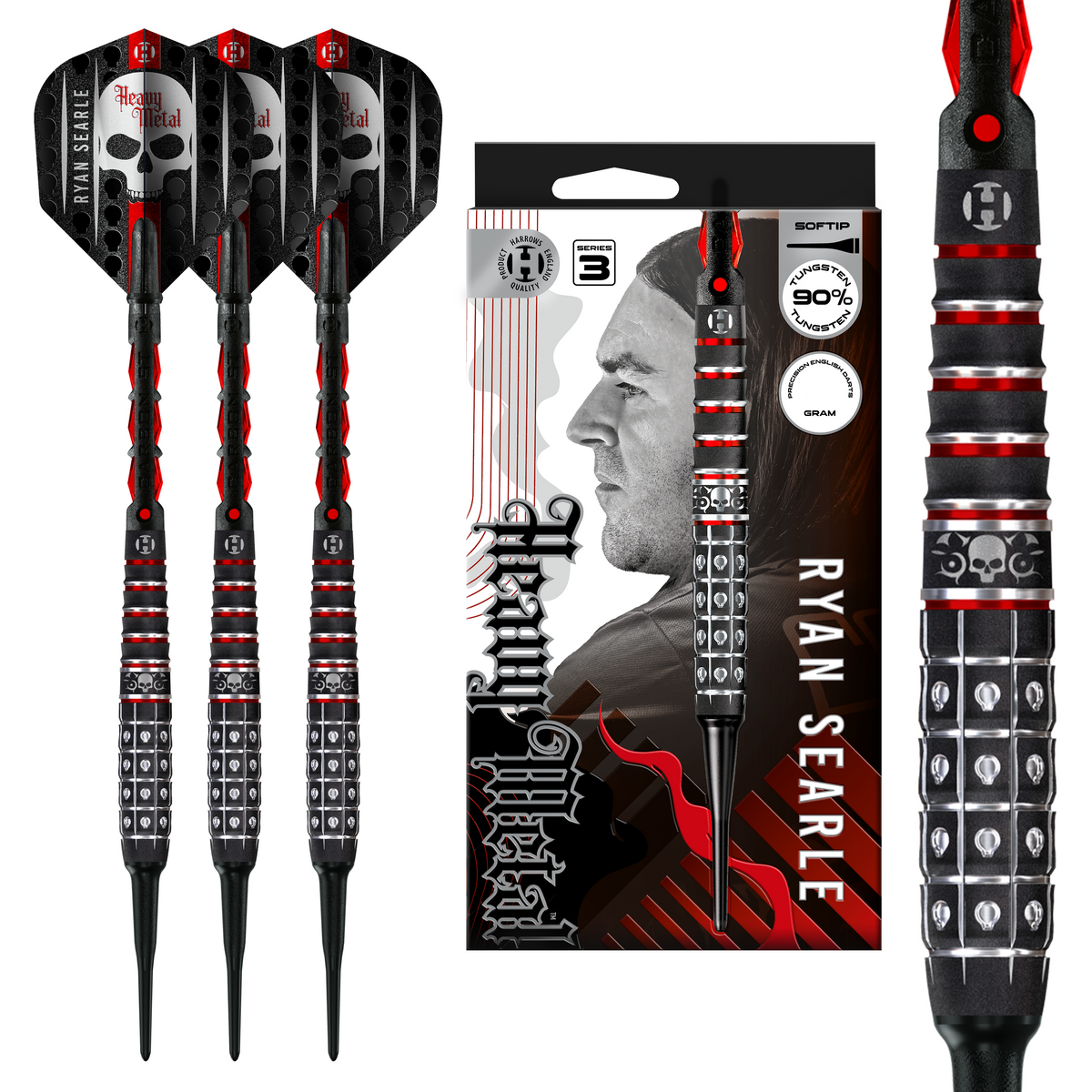 Ryan Searle 90% Series 3 Soft Tip Darts