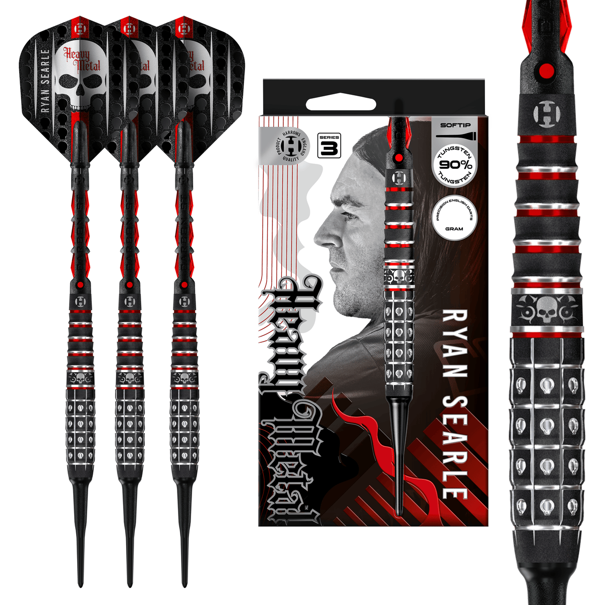 Ryan Searle 90% Series 3 Soft Tip Darts