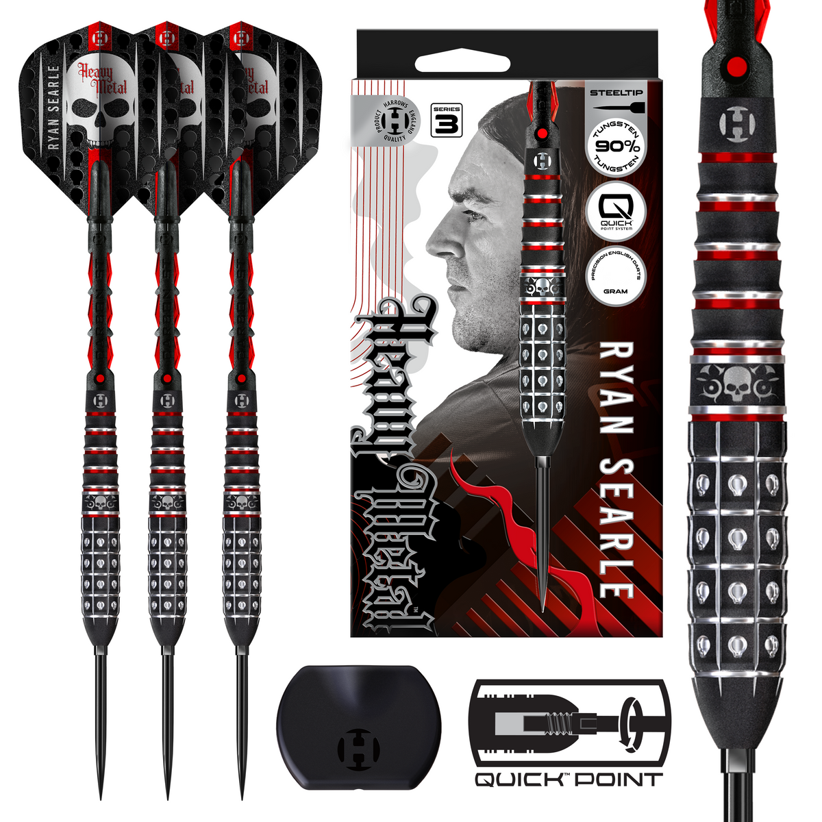 Ryan Searle 90% Series 3 Quick Point Darts