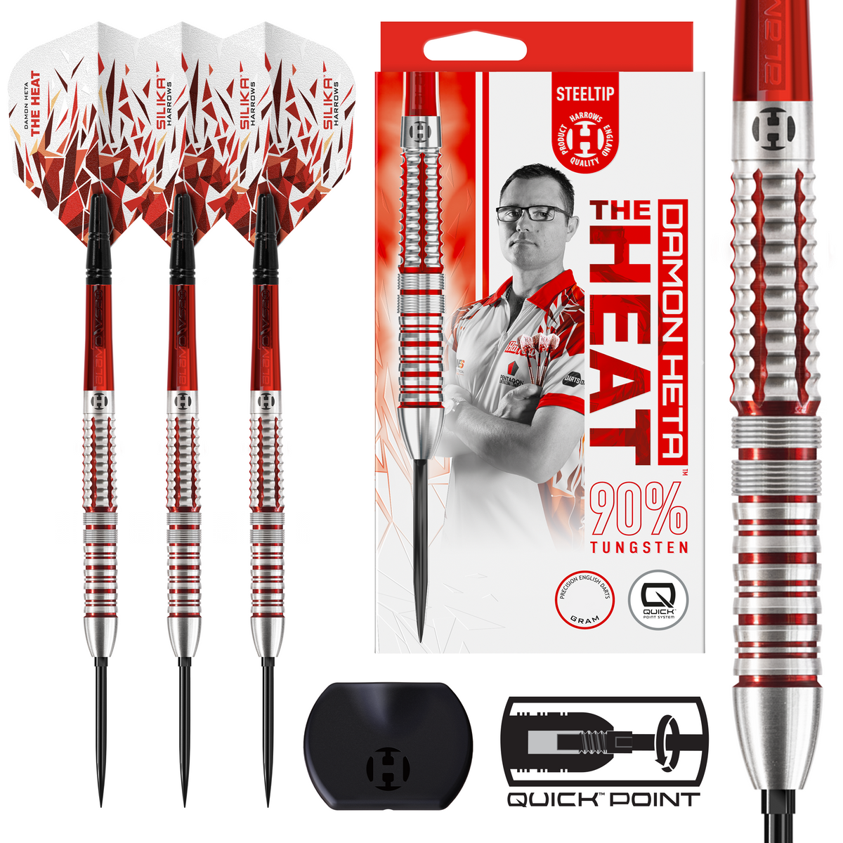 Damon Heta 90% Series 2 Quick Point Darts