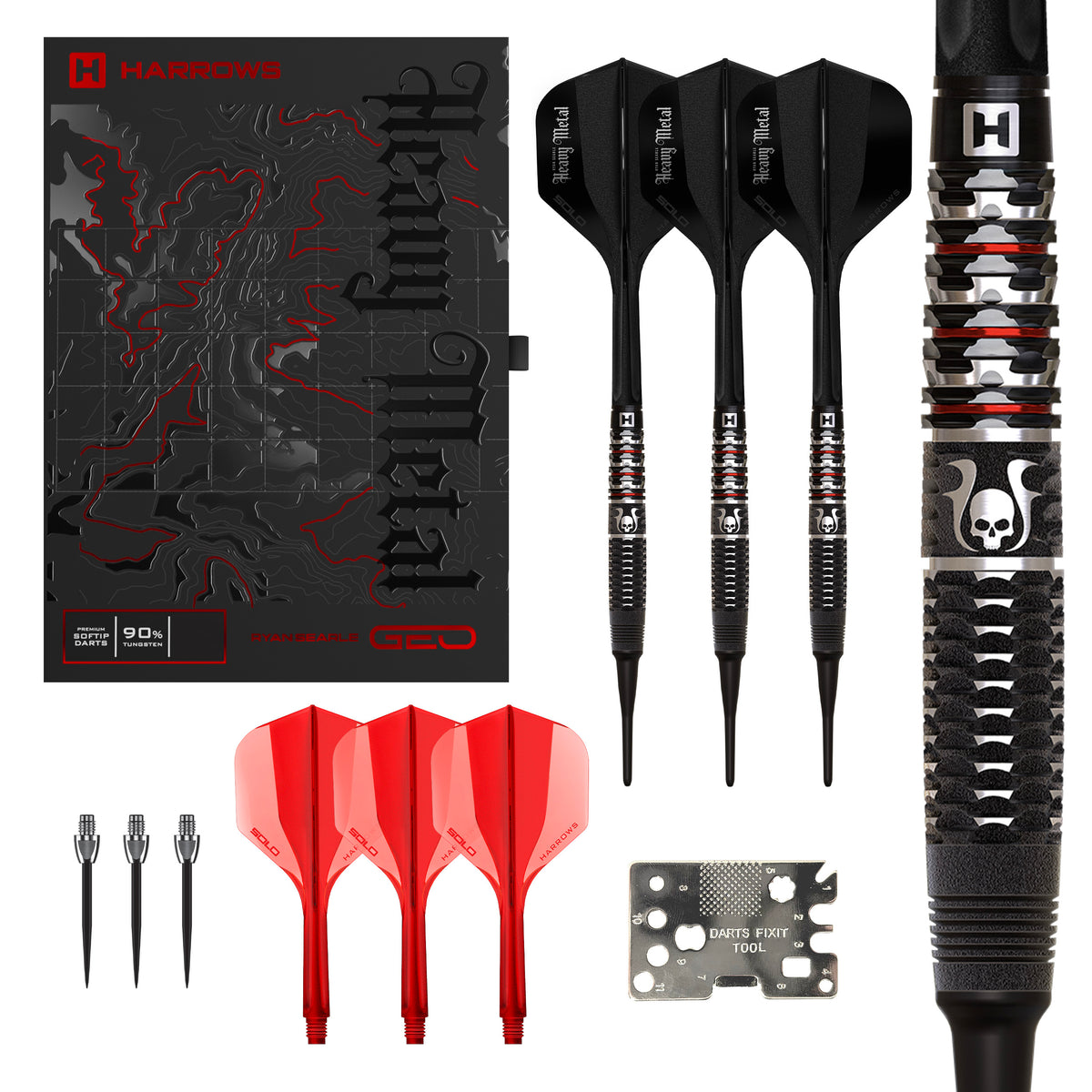 Ryan Searle Geo 90% Tungsten Soft Tip Darts
