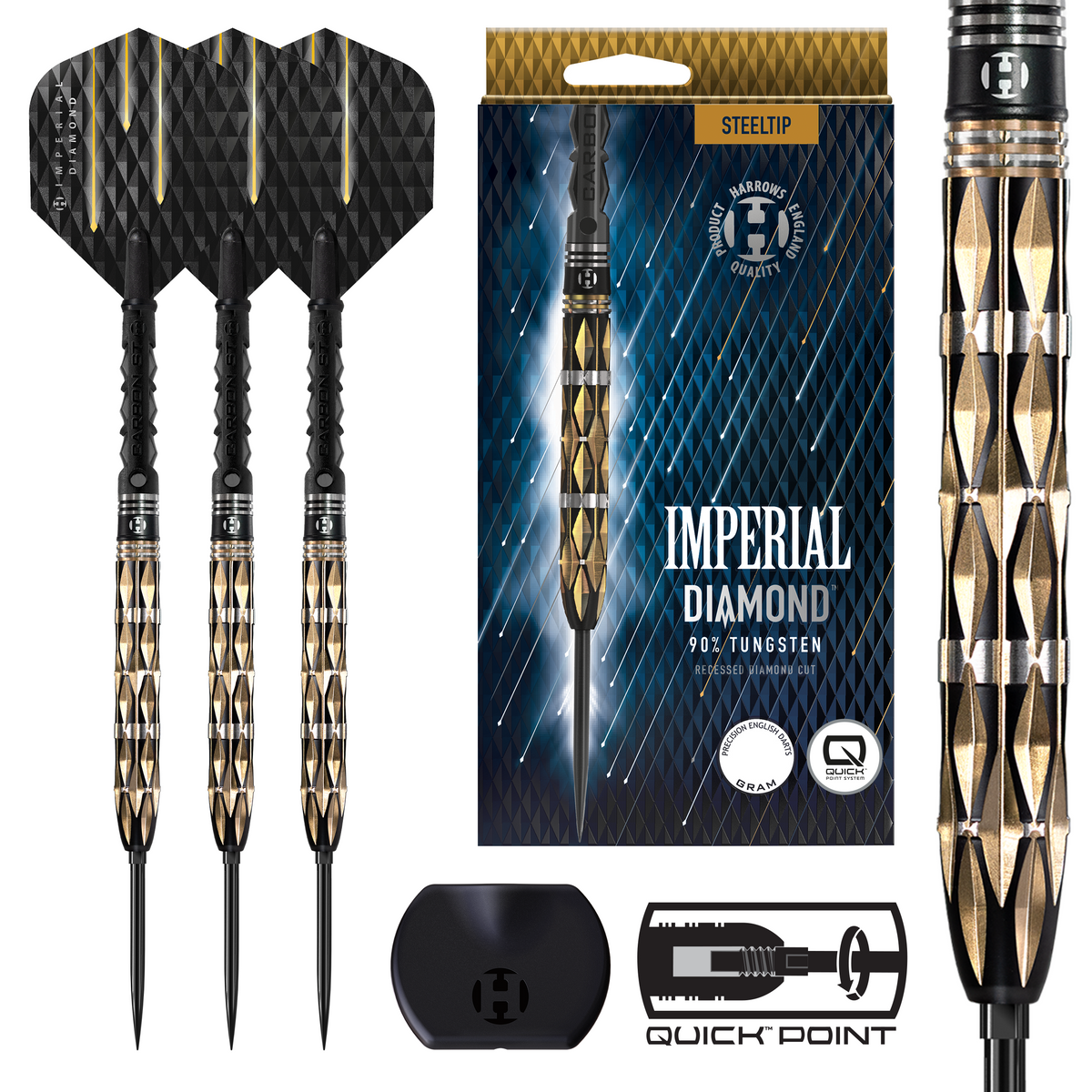 Imperial Diamond 90% Quick Point Darts