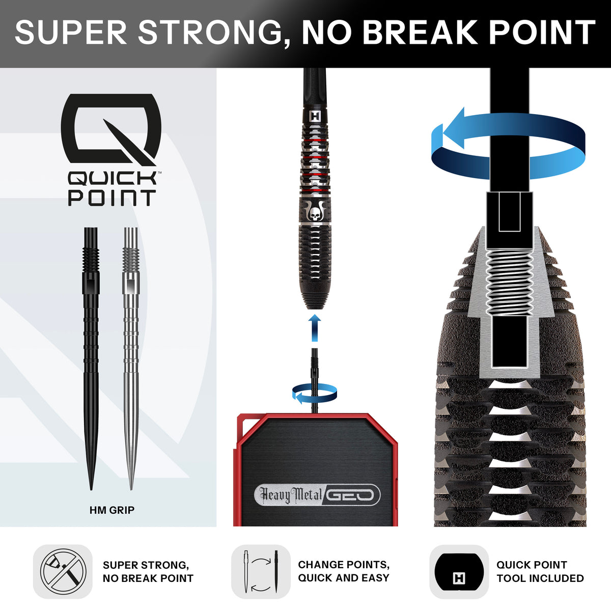 Ryan Searle Geo 90% Tungsten Quick Point Darts