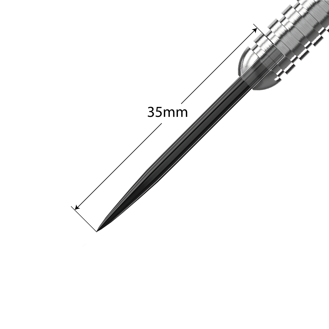 Black Steeltip Points - 35mm