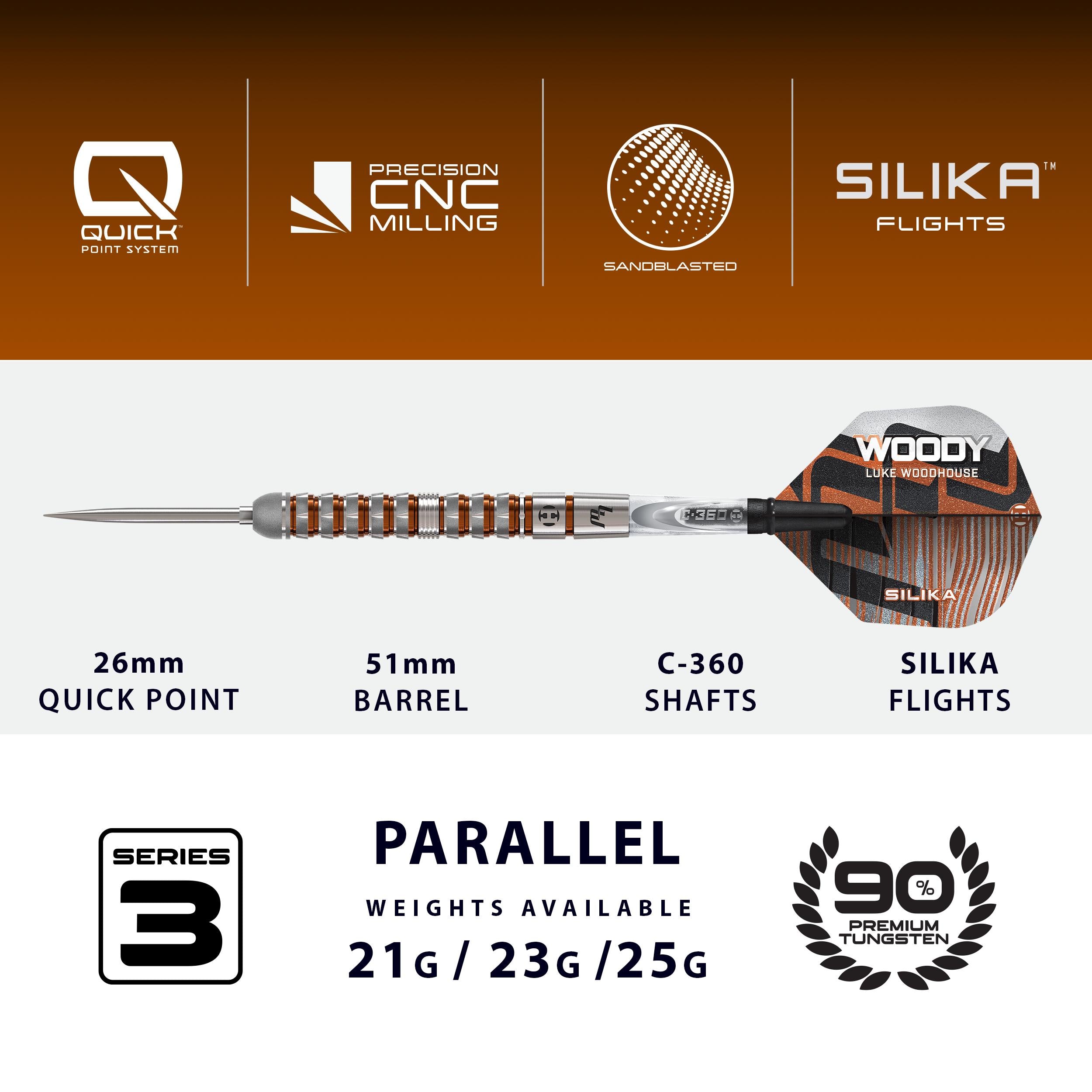 Luke Woodhouse 90% Series 3 Quick Point Darts