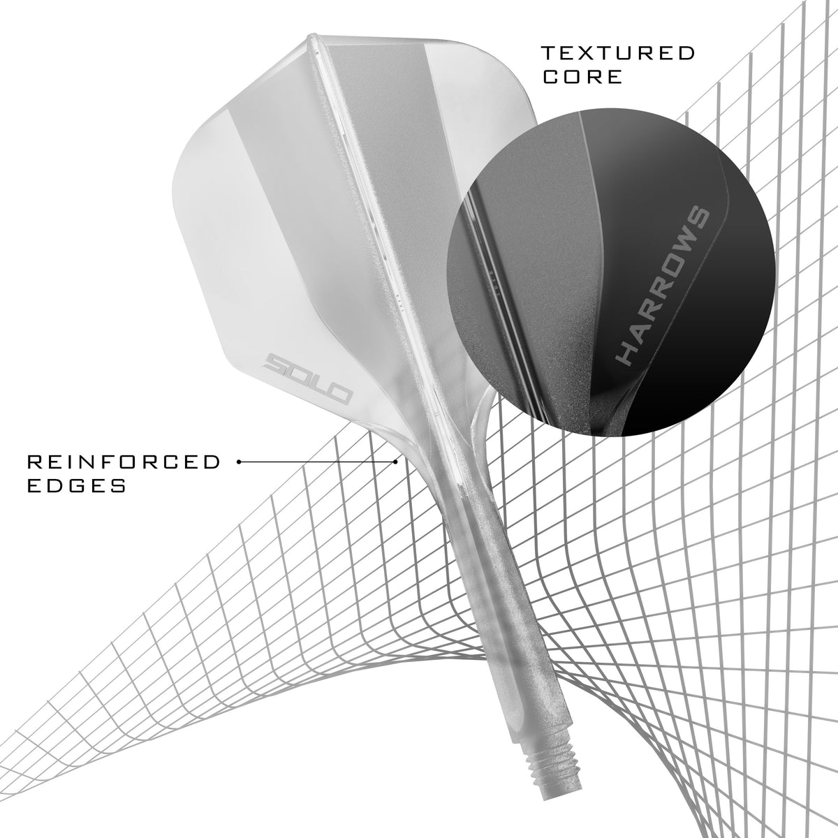 Solo No.2 Integrated Flight and Shaft - Clear