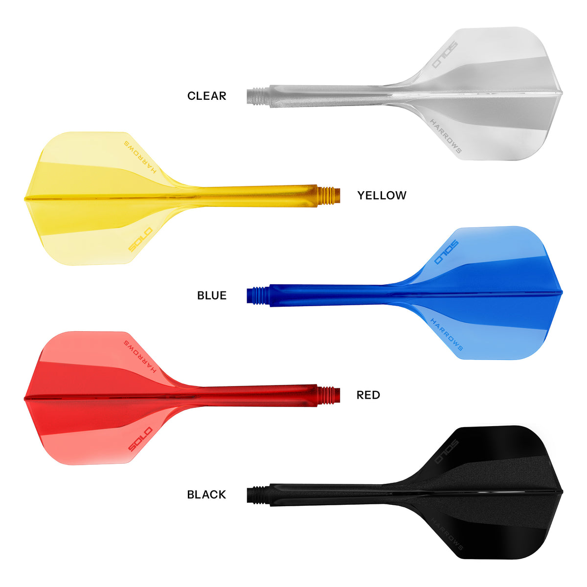 Solo No.2 Integrated Flight and Shaft - Blue