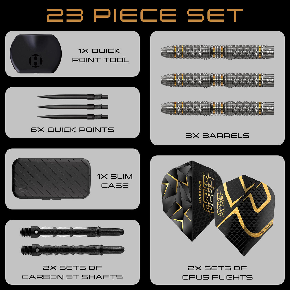 Opus 90% Quick Point Darts
