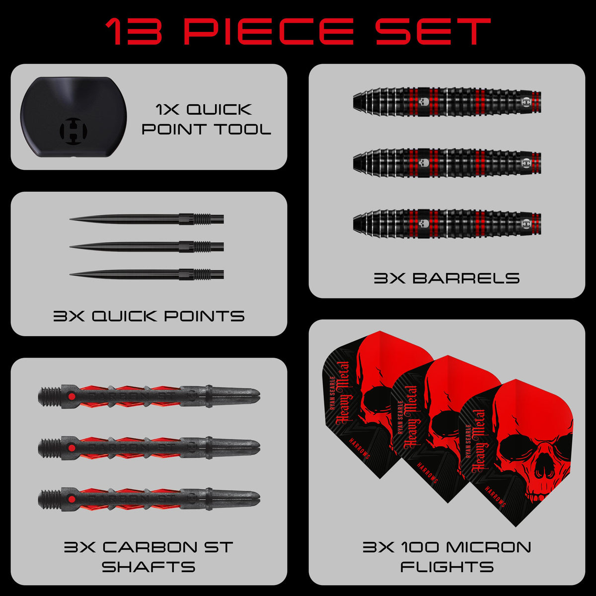 Ryan Searle 90% Quick Point Darts
