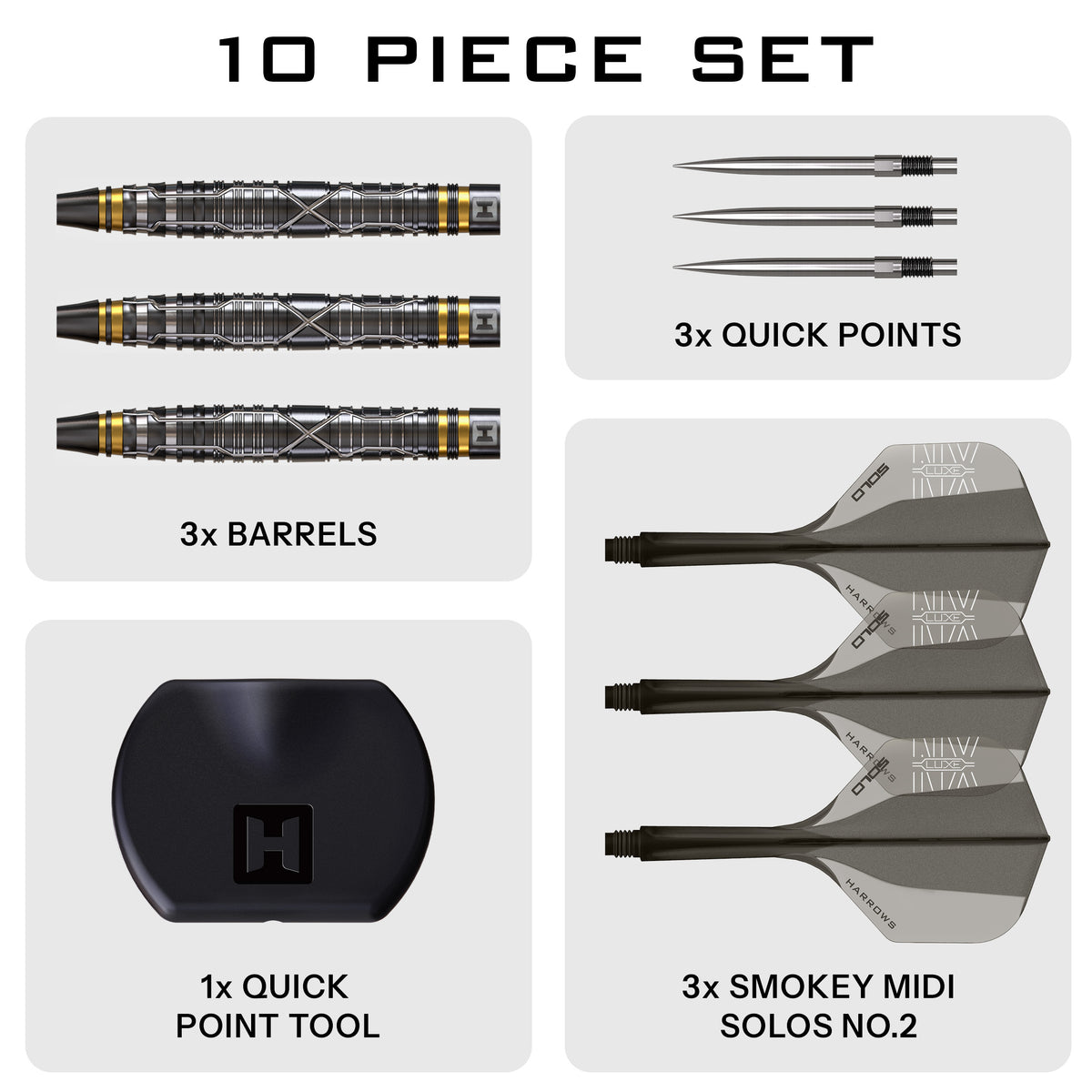 NX Luxe 90% Tapered Quick Point Darts