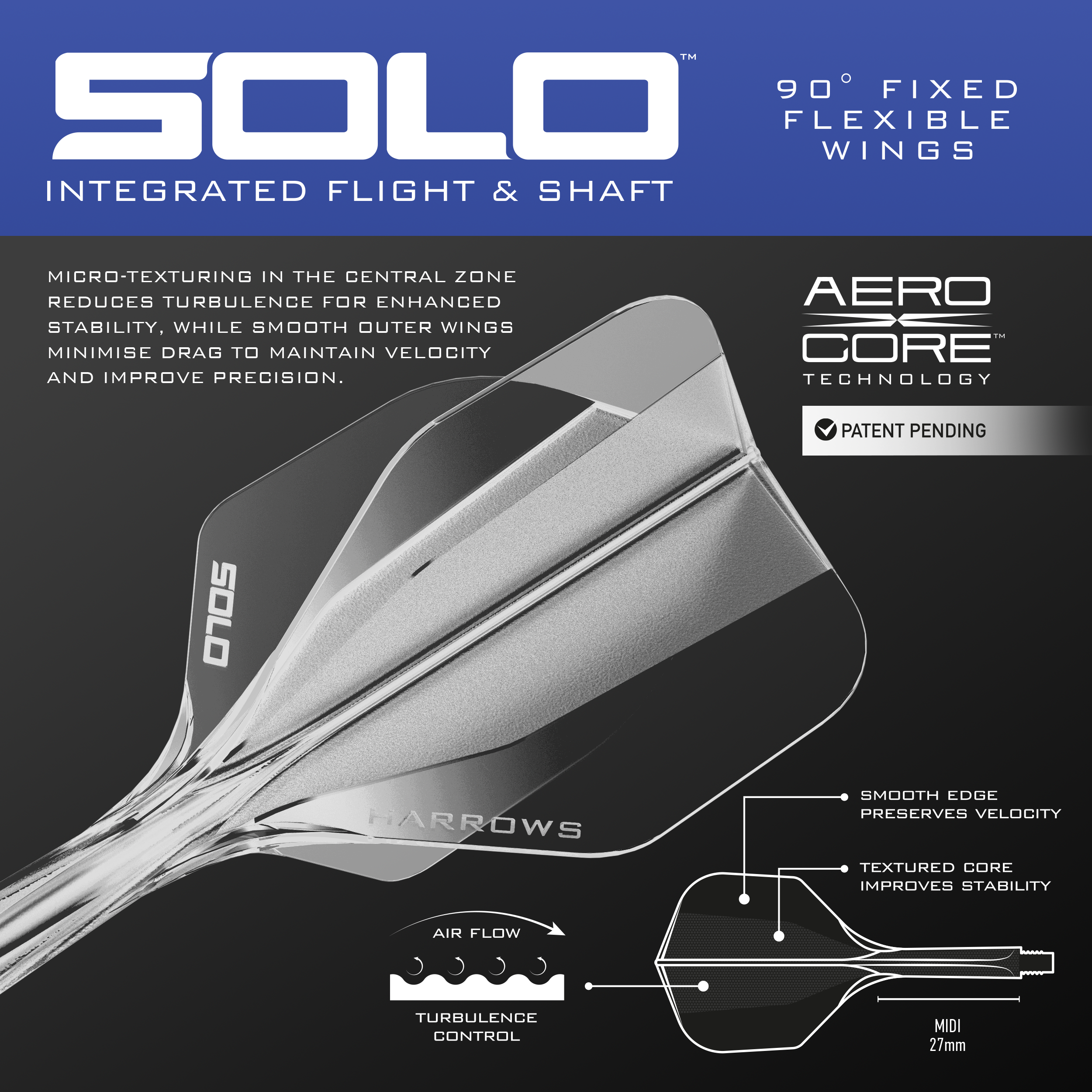 Geo 01 90% Quick Point Darts