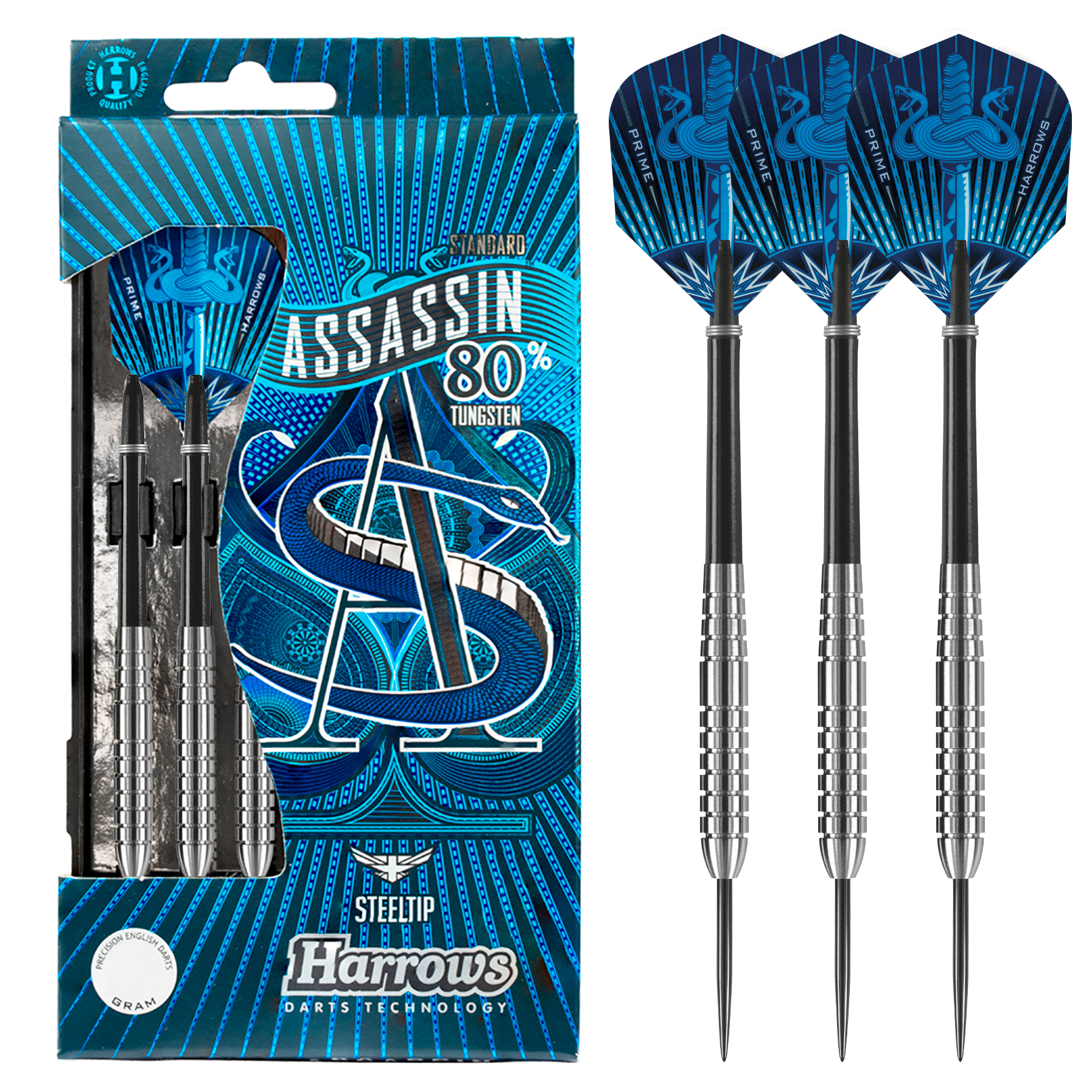Assassin 80% 24gR Steel Tip Darts Assassin 80% 24gR Steel Tip Darts