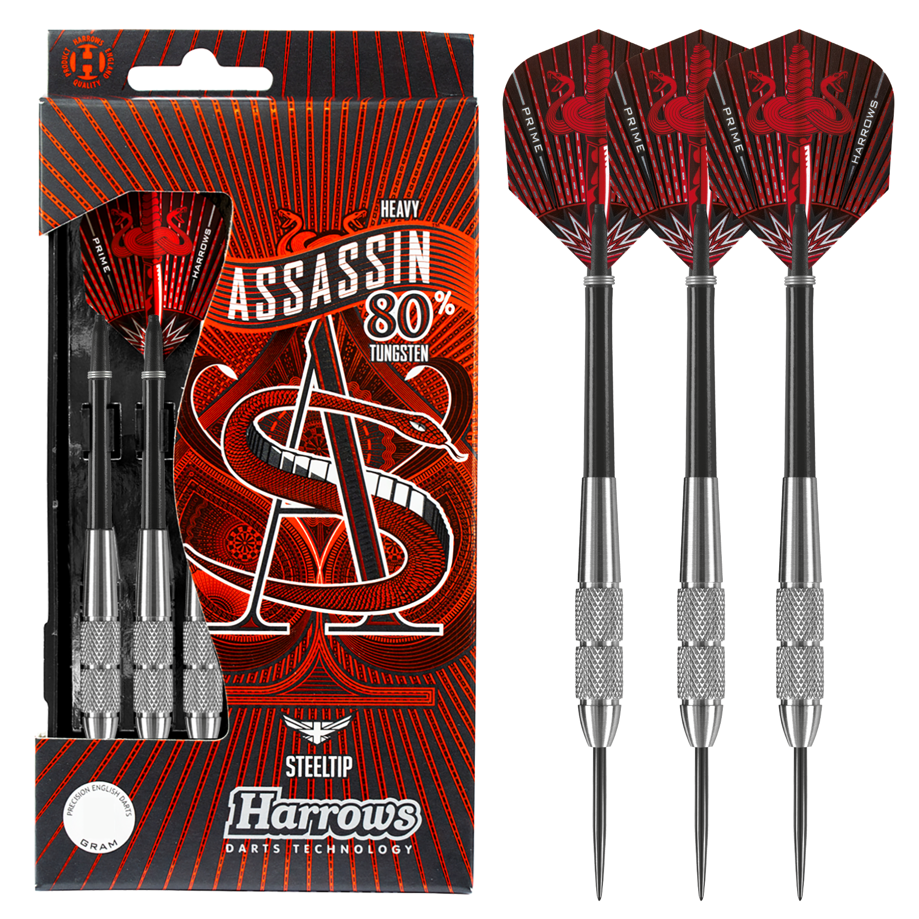 ARROWさま専用 Assassin 80% 28gK Steel Tip Darts