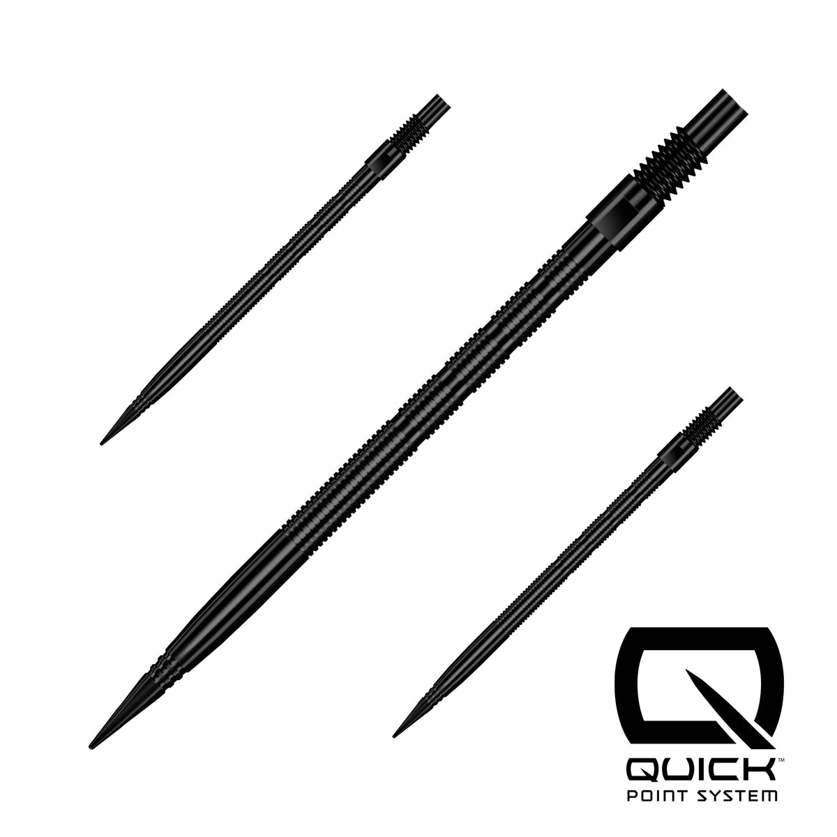 three quick points and the Harrows Quick Point branding
