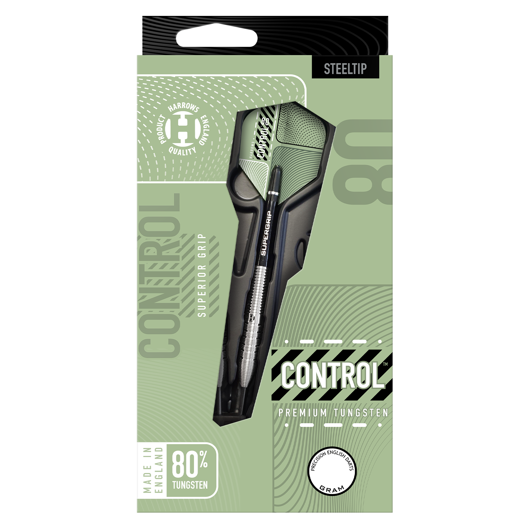 Control 80% Tapered Steel Tip Darts
