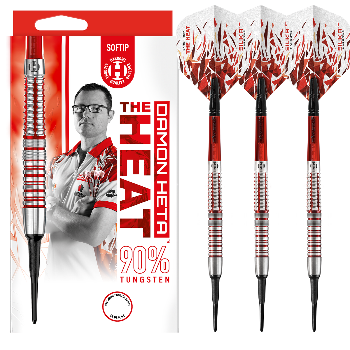 Damon Heta 90% Series 2 Soft Tip Darts