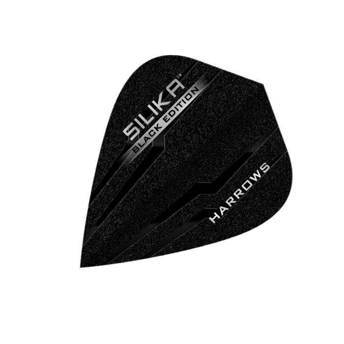 Silika Black Edition - PATENTED TOUGH CRYSTALLINE COATED FLIGHTS - Kite