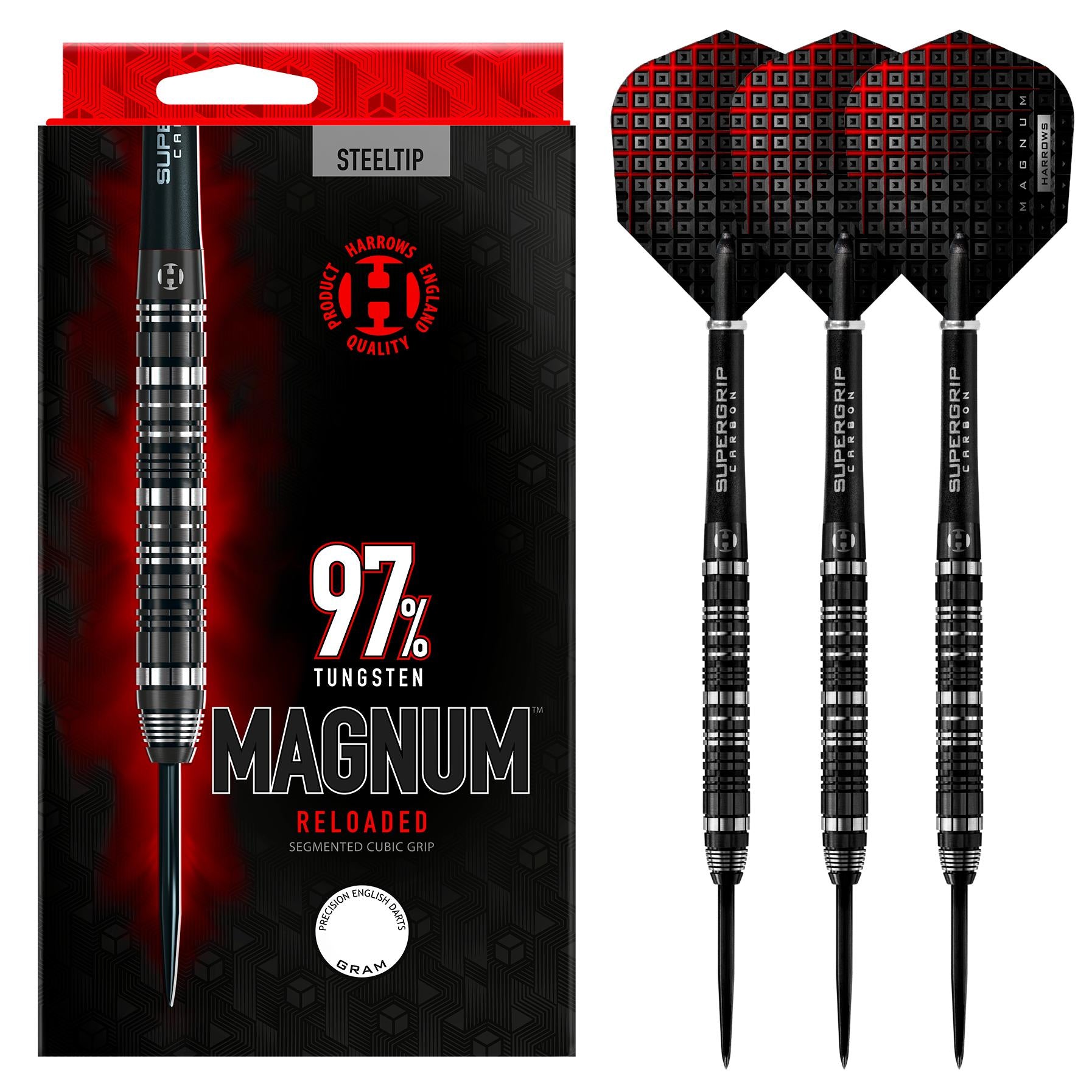 Magnum Reloaded 97% Steel Tip Darts