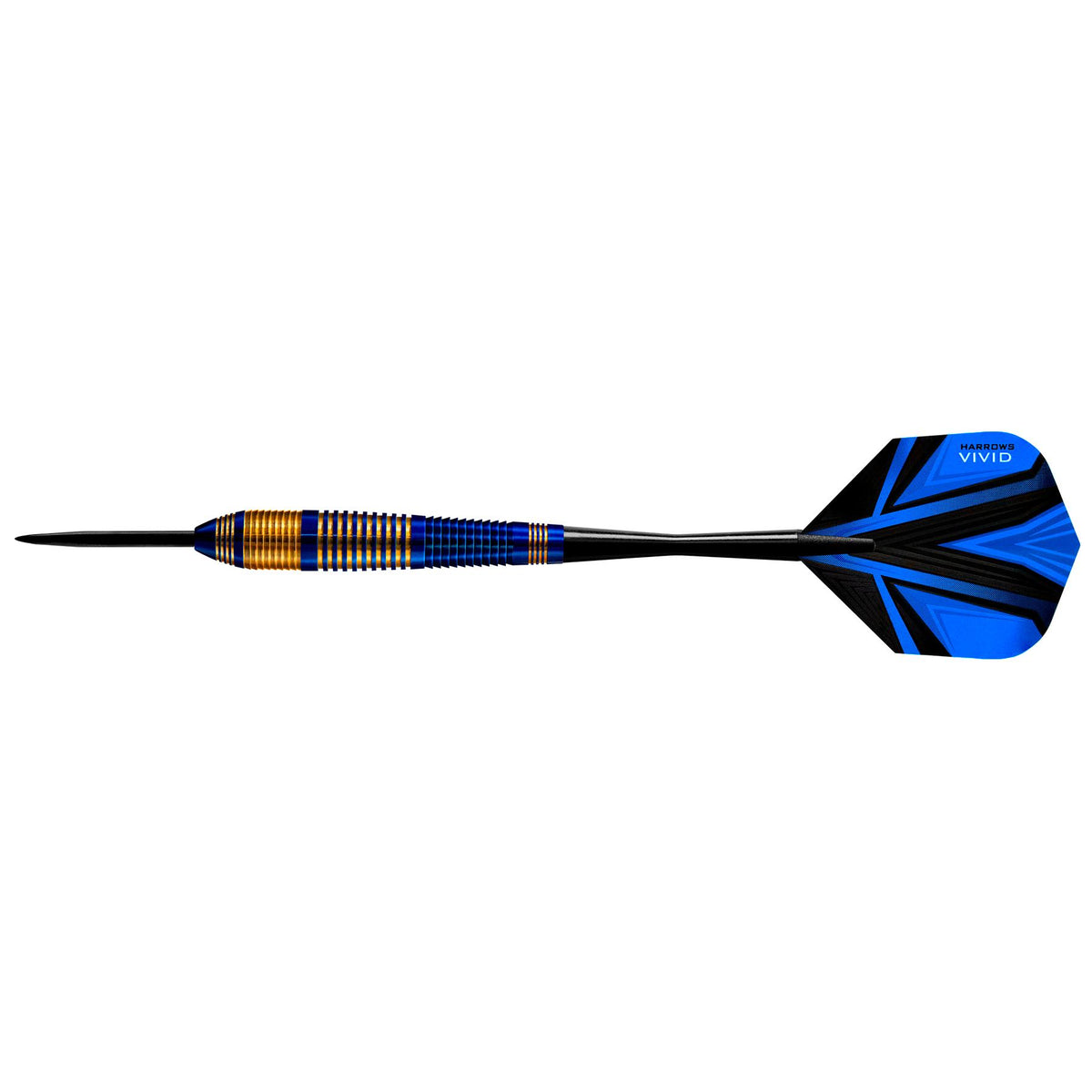 Vivid Brass - Blue Steel Tip Darts