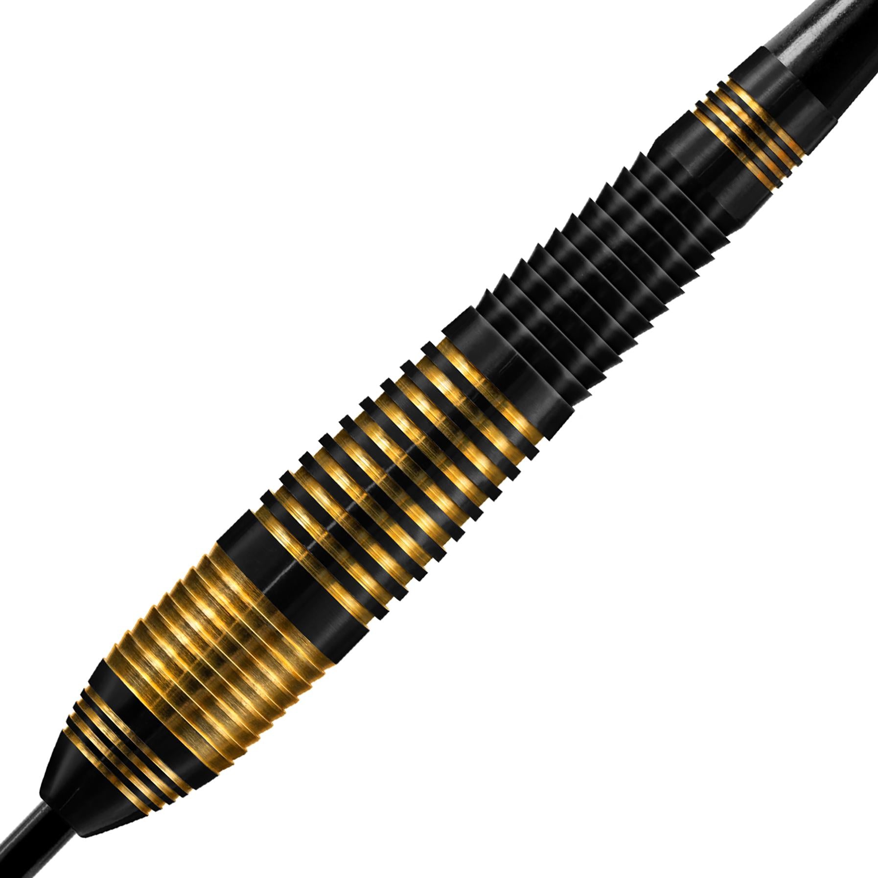 Vivid Brass - Black Steel Tip Darts