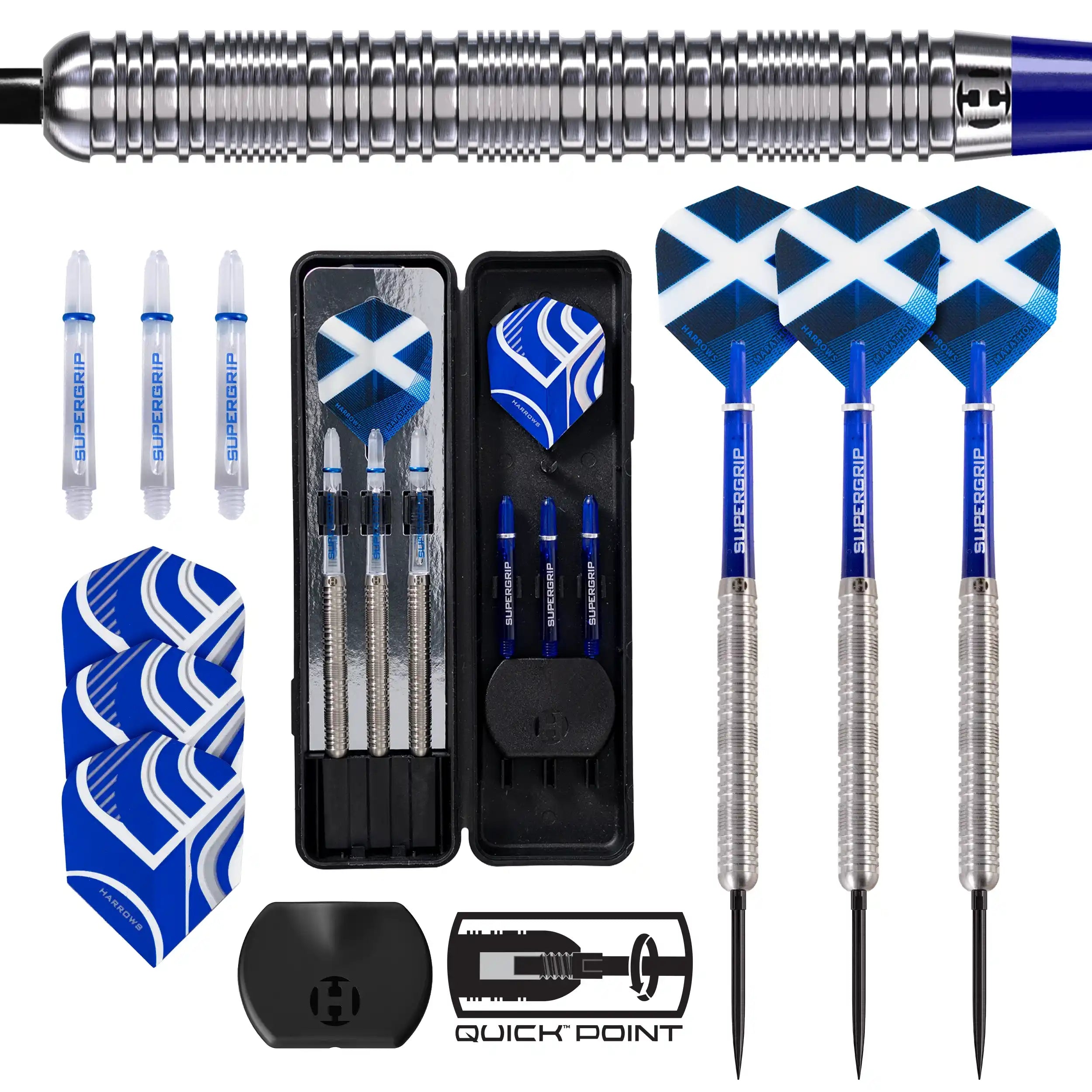 Scotland 90% Quick Point Darts - The Beautiful Game Selection
