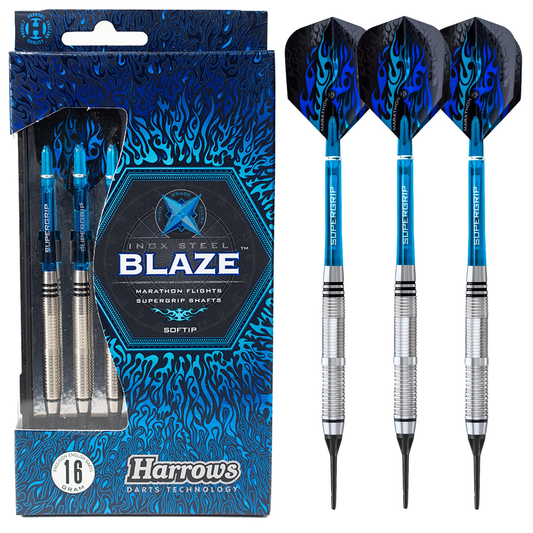 Harrows Rage Steel Soft Tip Darts