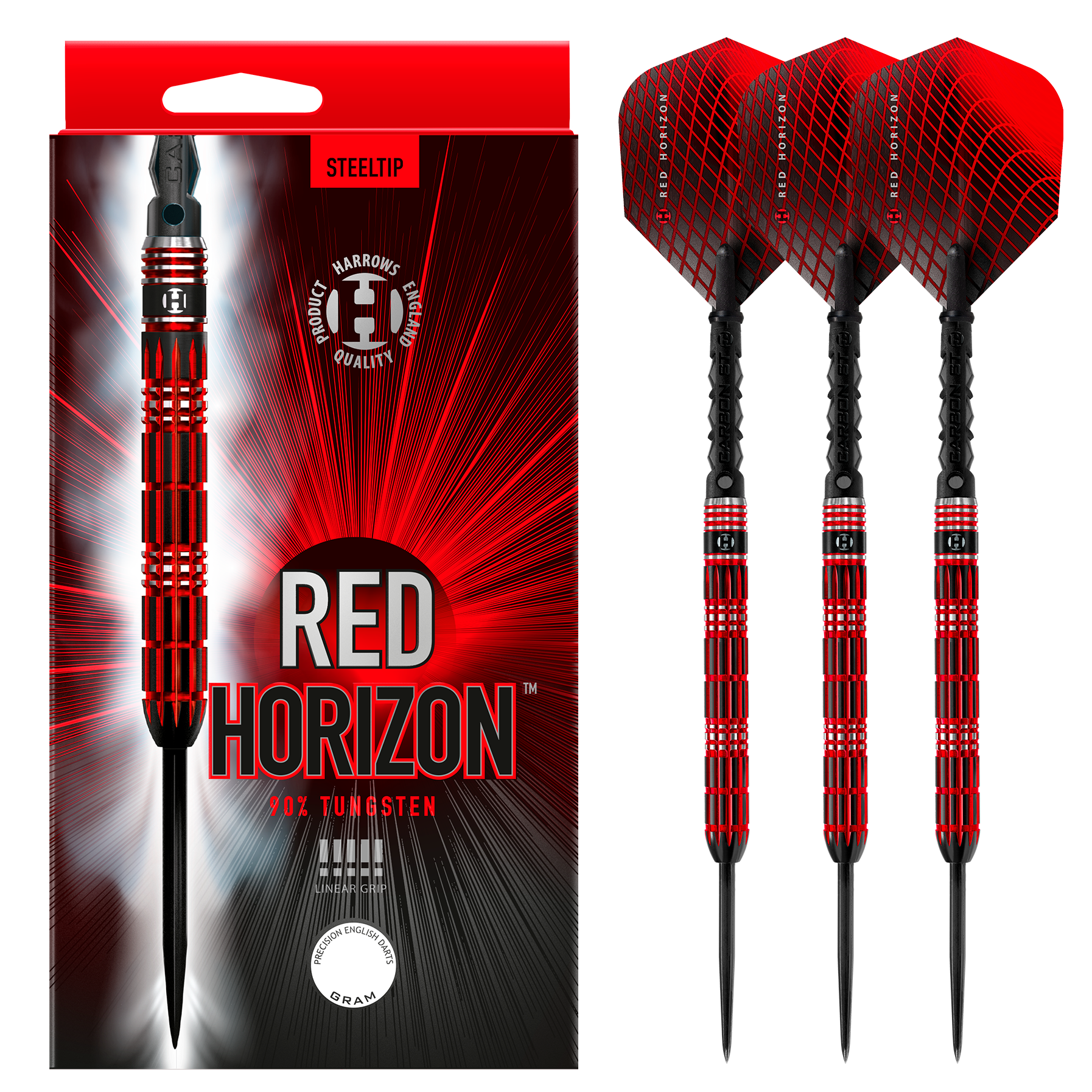 Red Horizon 90% Steel Tip Darts Red Horizon 90% Steel Tip Darts