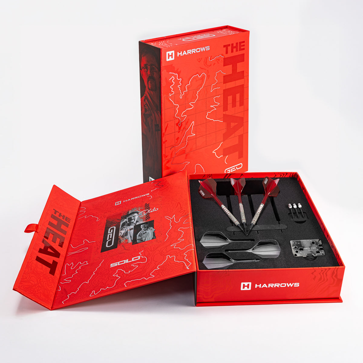 Damon Heta Geo 90% Tungsten Soft Tip Darts