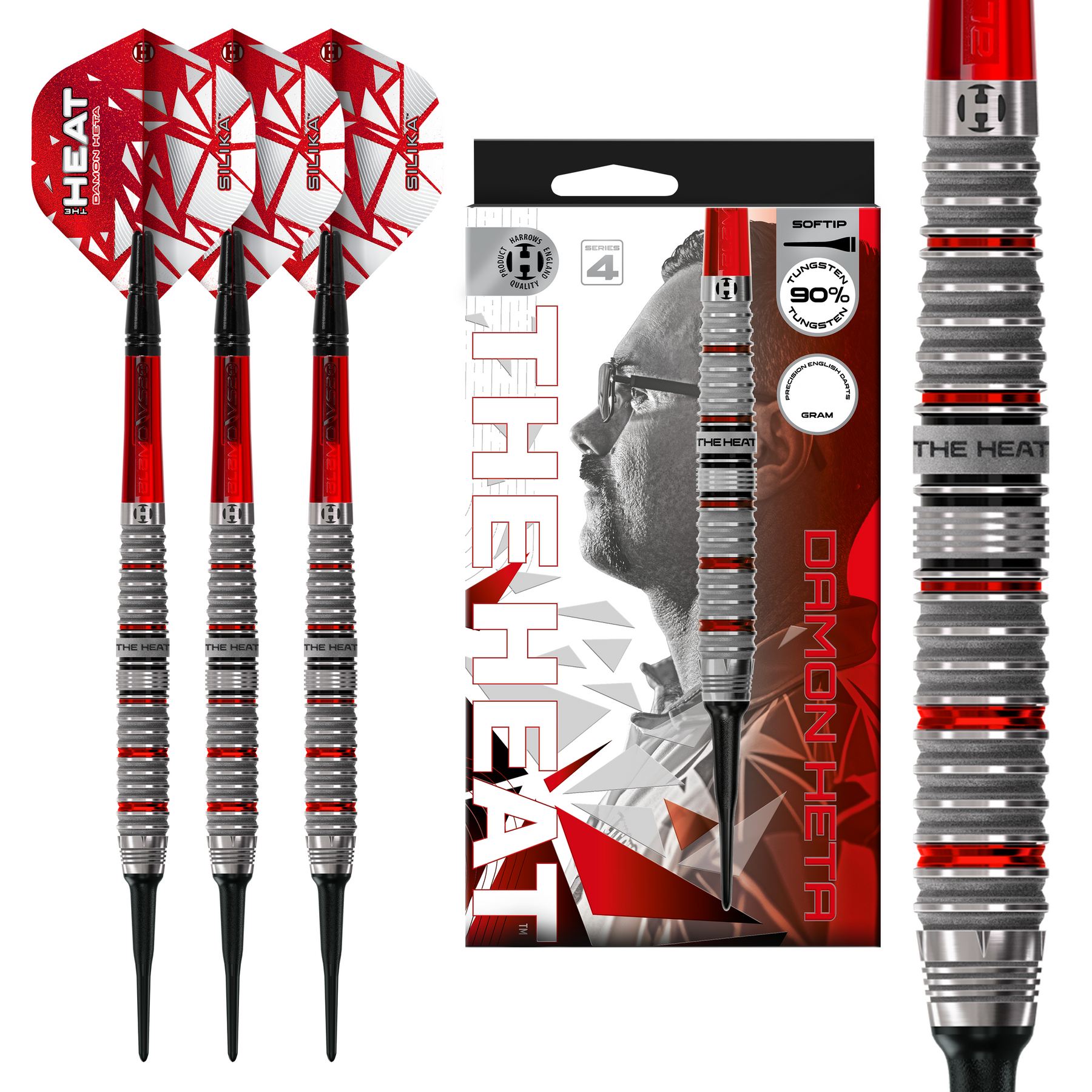 Damon Heta 90% Series 4 Soft Tip Darts