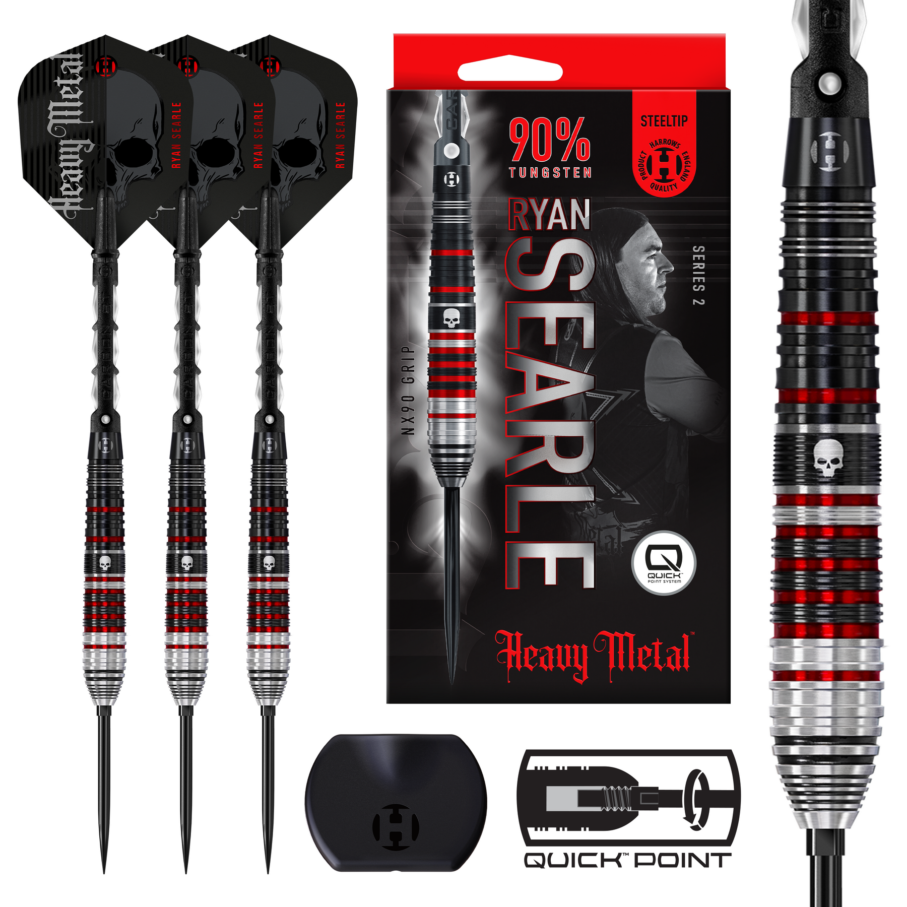 Ryan Searle 90% Series 2 Quick Point Darts
