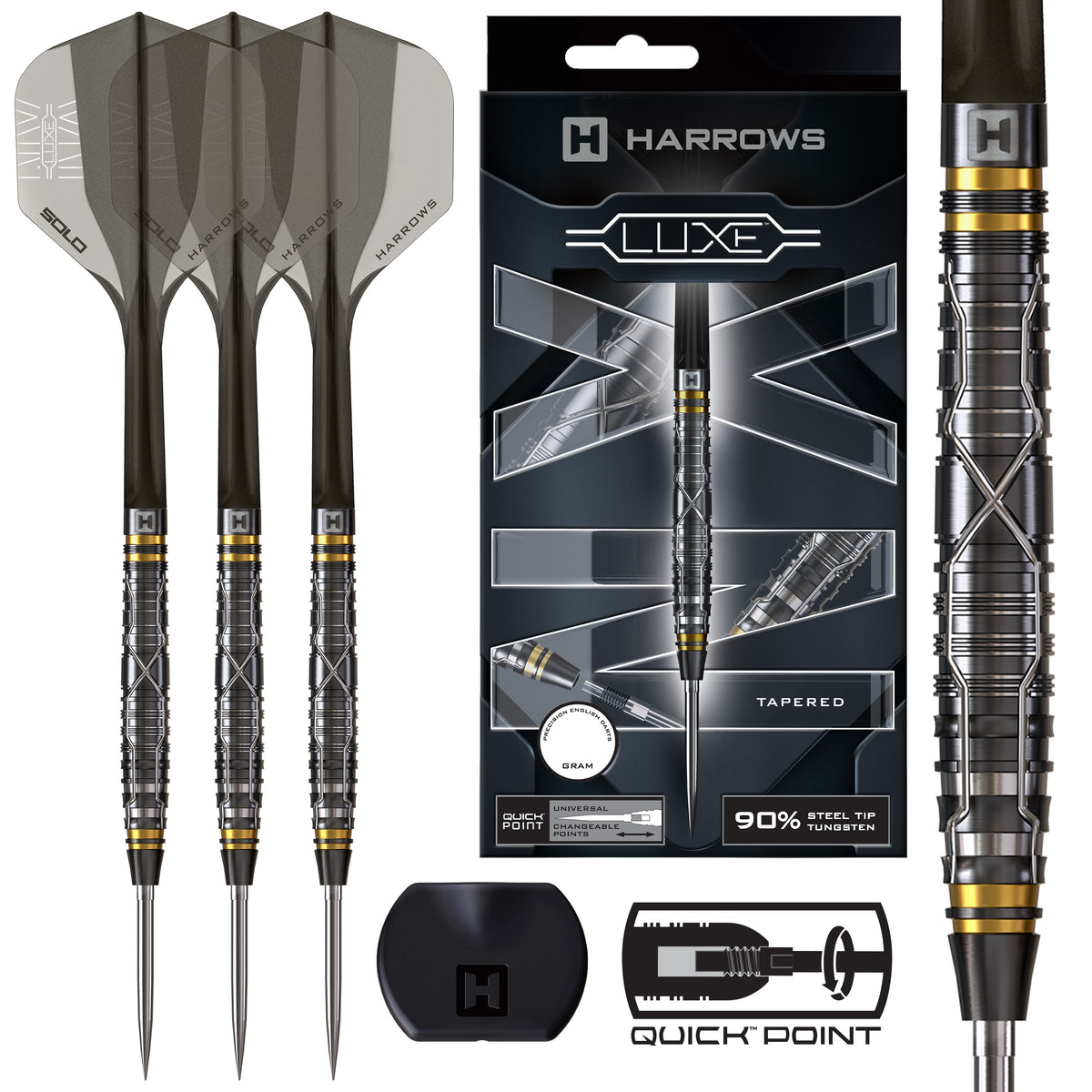 NX Luxe 90% Tapered Quick Point Darts