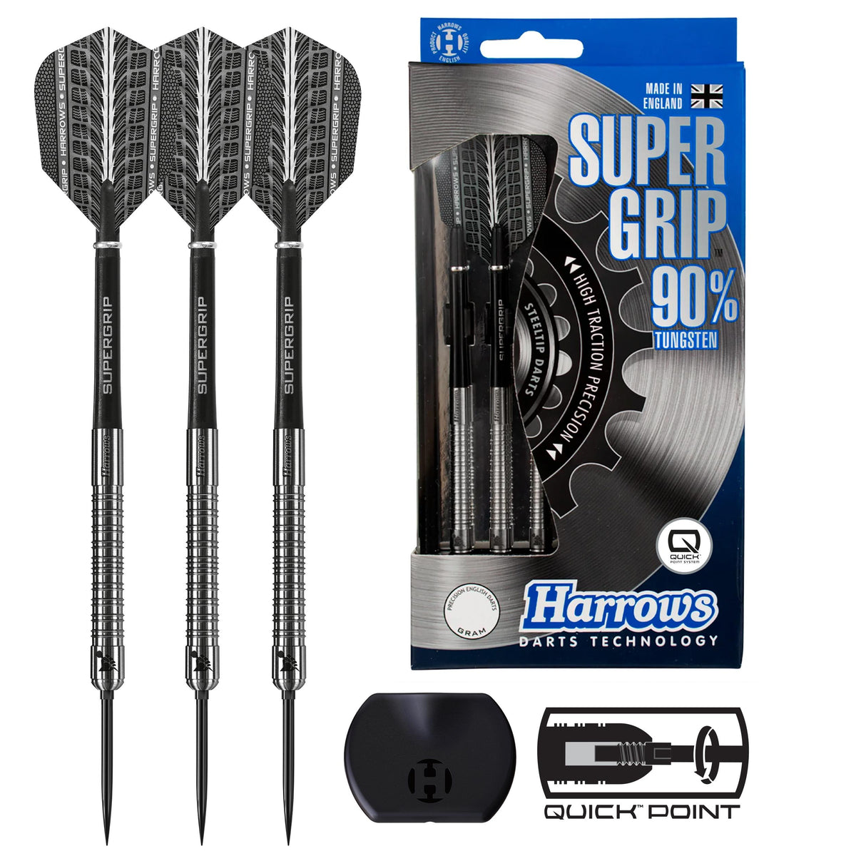 Supergrip 90% Quick Point Darts