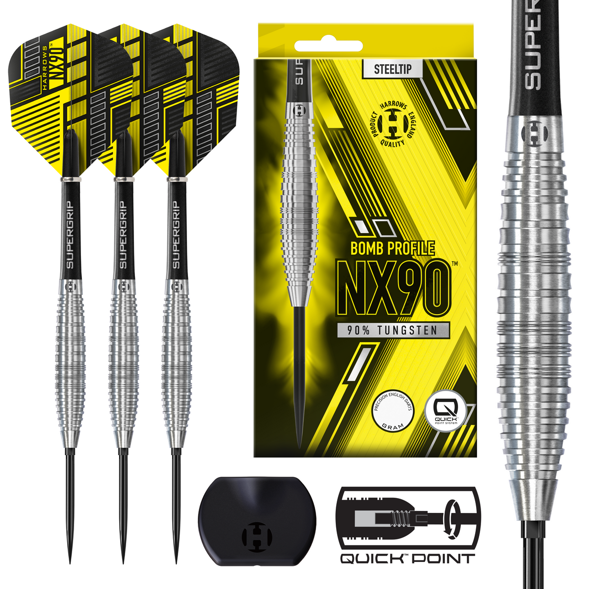 NX90 Bomb 90% Quick Point Darts
