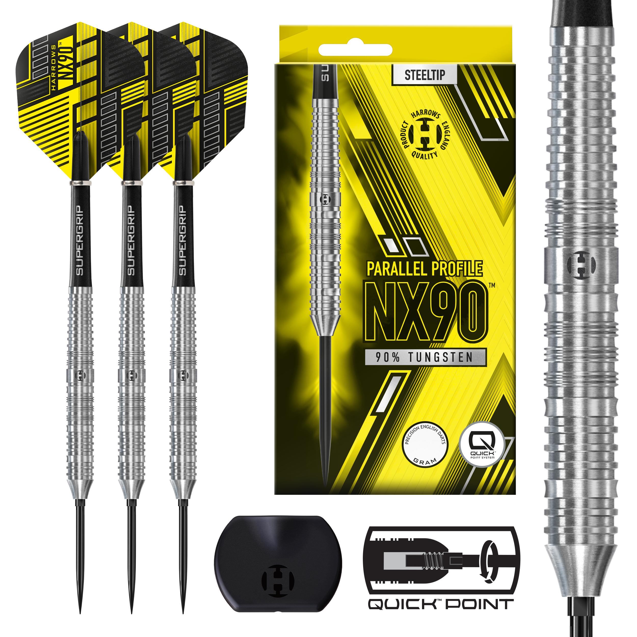 NX90 Parallel 90% Quick Point Darts