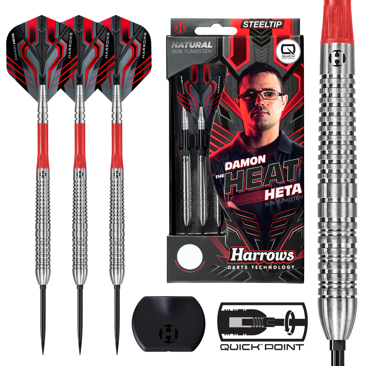 Damon Heta 90% Quick Point Darts