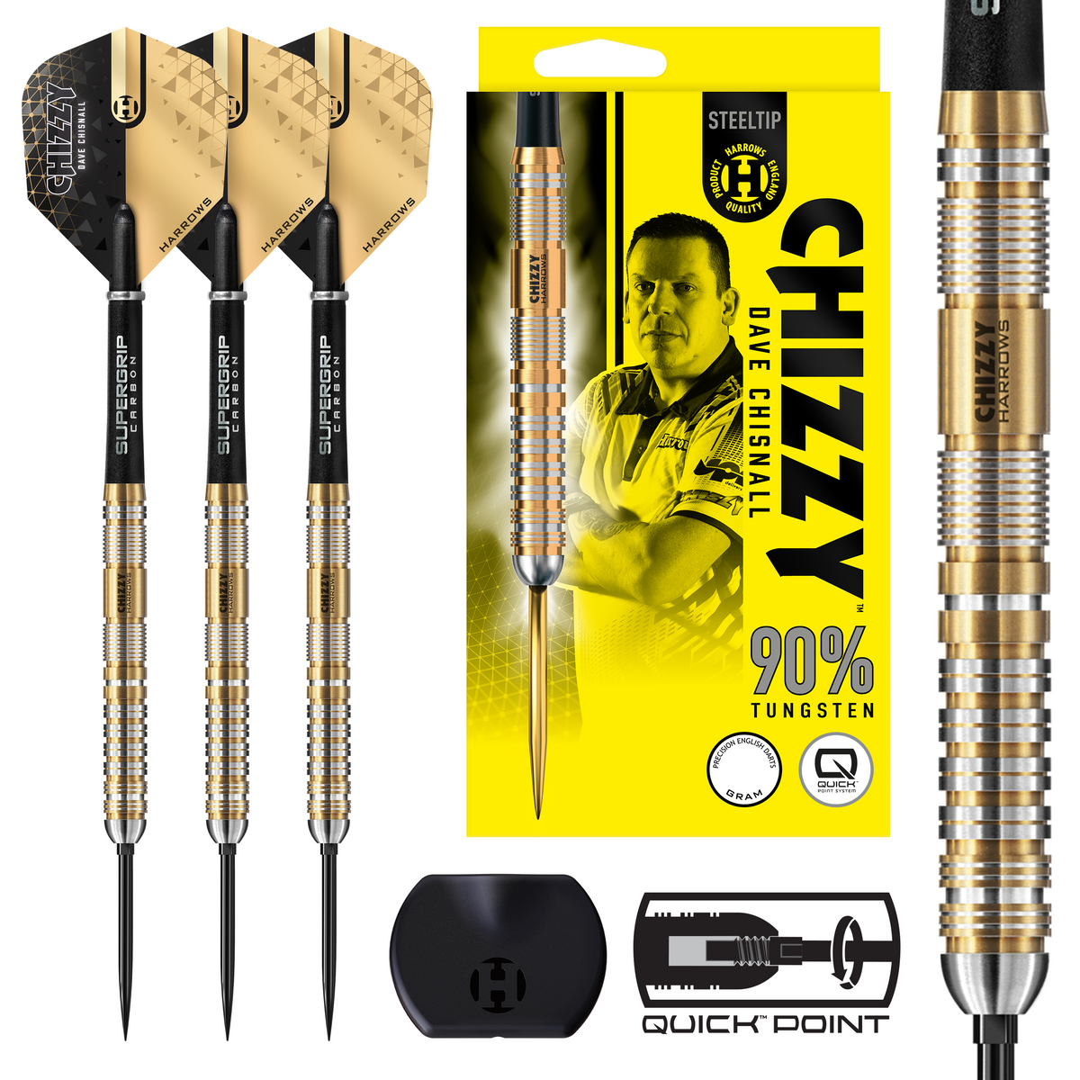 Chizzy 90% Series 2 Quick Point Darts