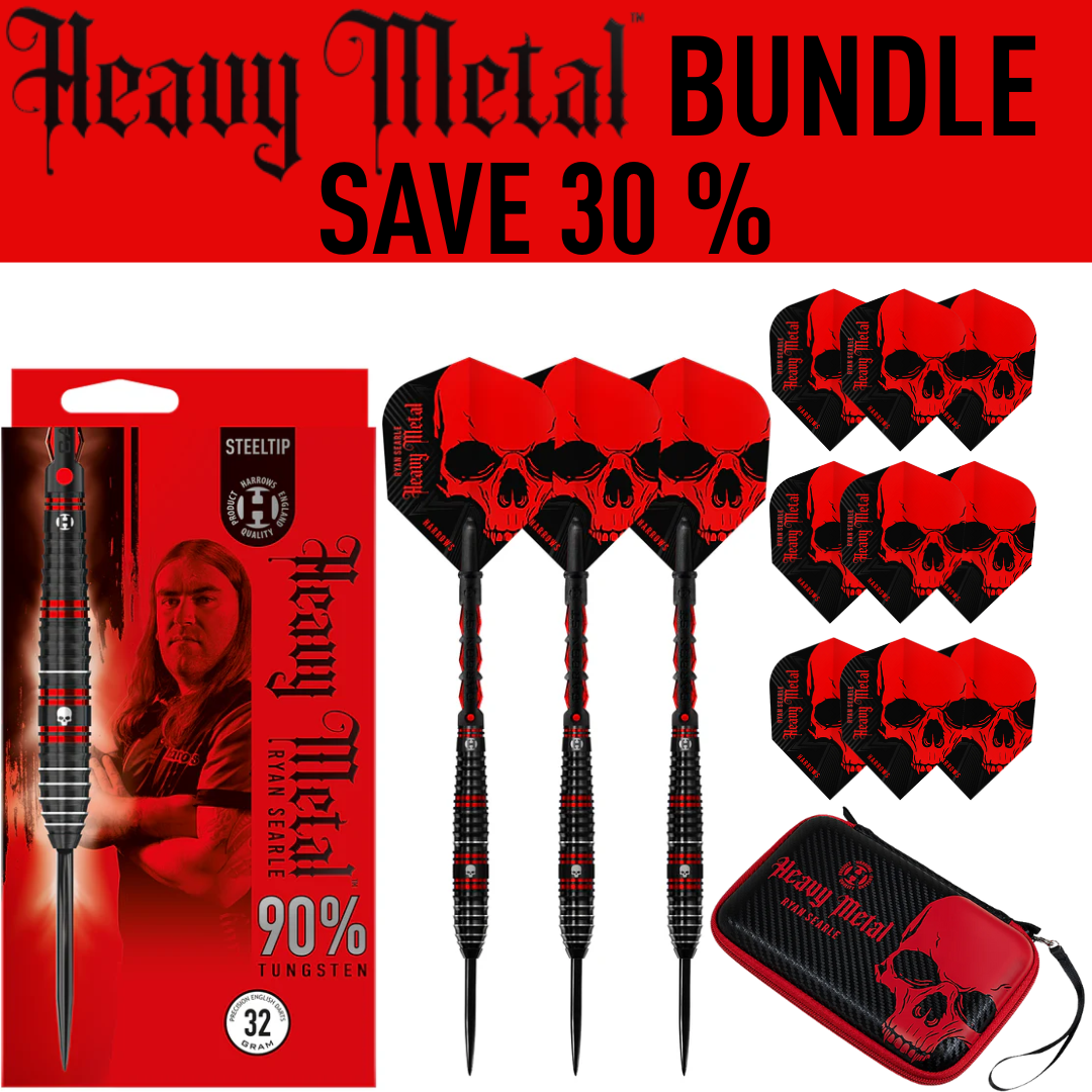 Produktbild von Harrows Darts Ryan Searle Heavy Metal Signature Shirt Matchshirt Dart Shirt Trikot Design 2024~3