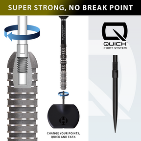 Chizzy 90% Series 4 Quick Point Darts