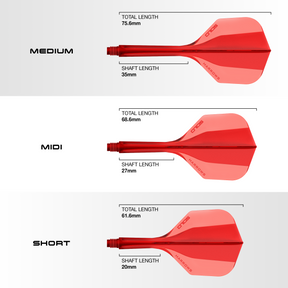 Red Solos with measurements labelled on a white background