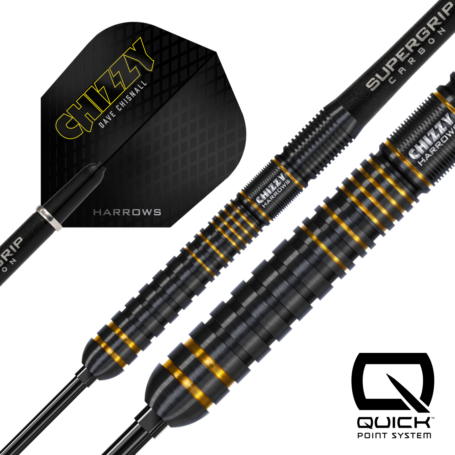 Chizzy 90% Series 3 Quick Point Darts