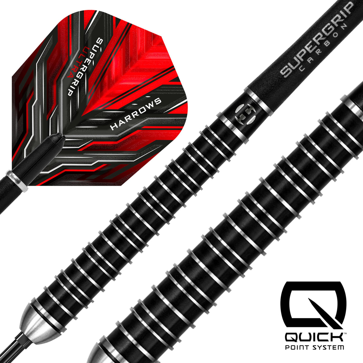 Supergrip Ultra 90% Quick Point Darts