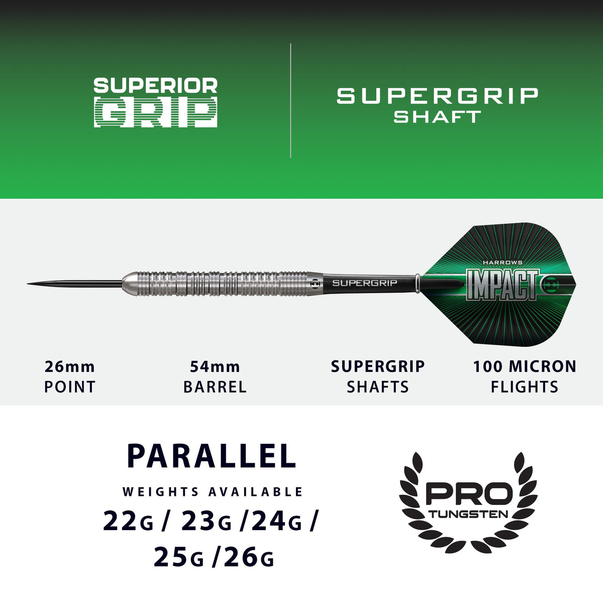 Impact Steel Tip Darts