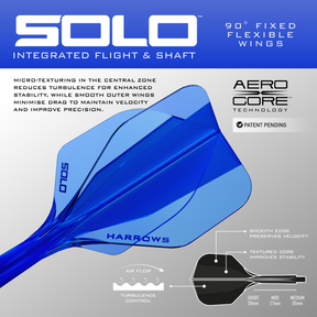 Solo: Integrated Flight and Shaft - Blue
