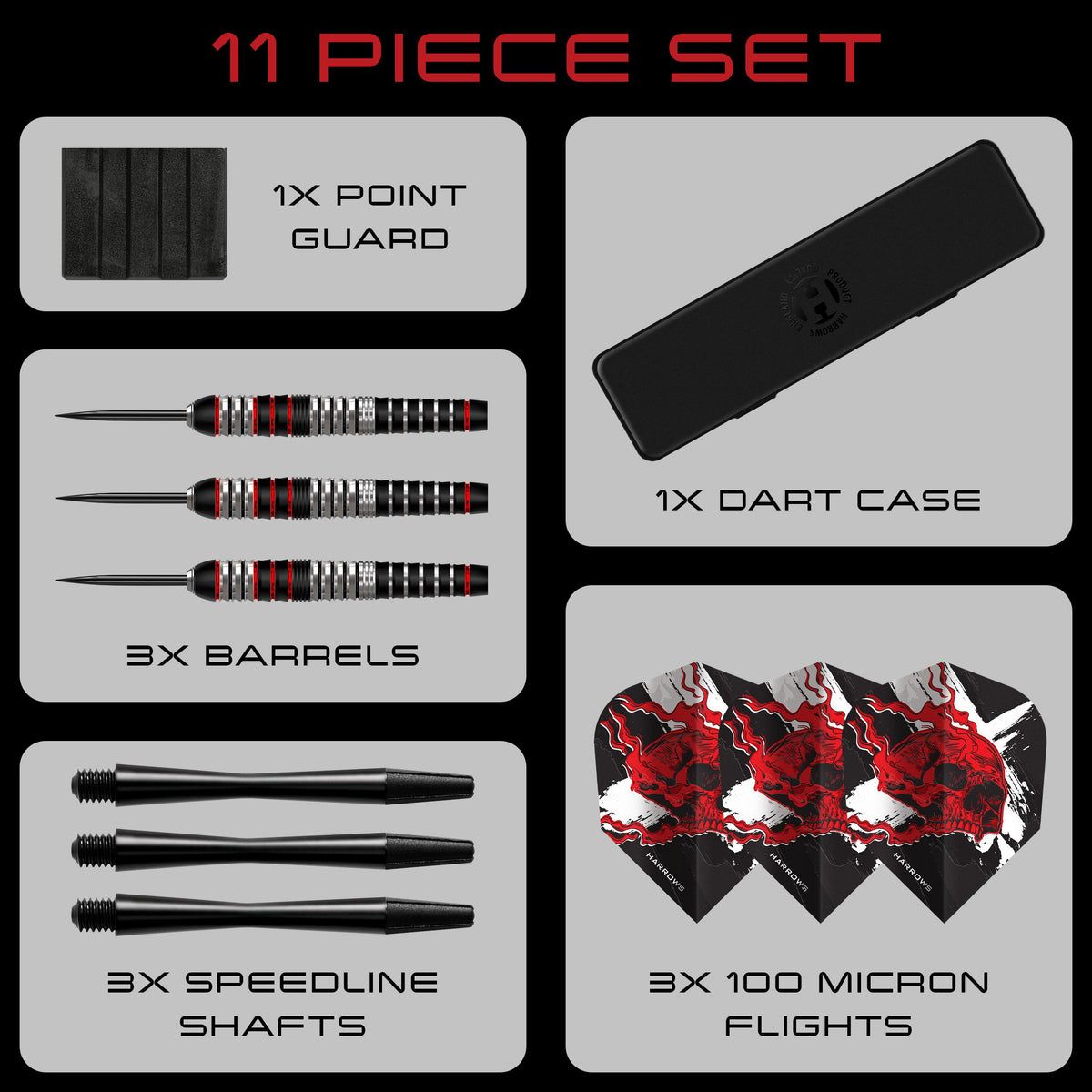 Heavy Metal Ryan Searle Stainless Steel Darts