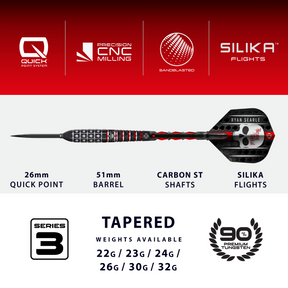Ryan Searle 90% Series 3 Quick Point Darts