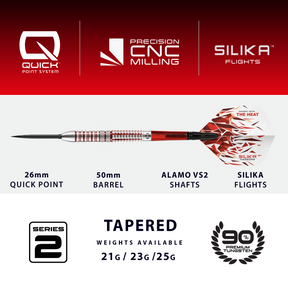 Damon Heta 90% Series 2 Quick Point Darts